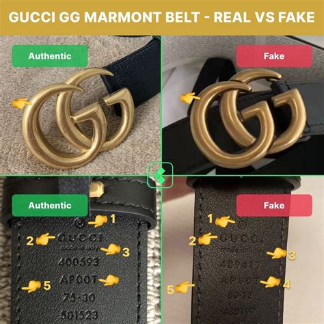 how to know if a gucci belt is real|gucci marmont belt spotting.